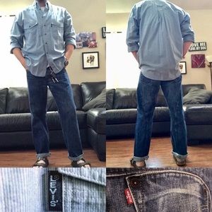 Original LEVI’S BIG “E” Shirt & Jeans!